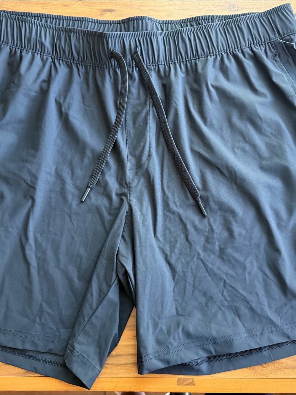 adidas Men's Black Athletic Drawstring Training Shorts